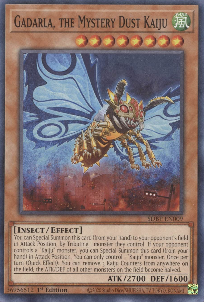 Gadarla, the Mystery Dust Kaiju [SDBT-EN009] Common | Jomio and Rueliete's Cards and Comics