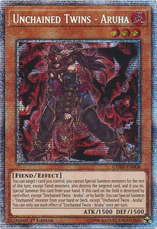 Unchained Twins - Aruha (Starlight Rare) [CHIM-EN008] Starlight Rare | Jomio and Rueliete's Cards and Comics