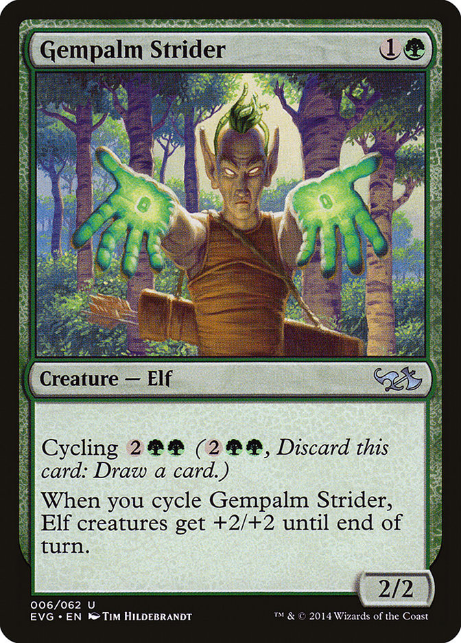Gempalm Strider (Elves vs. Goblins) [Duel Decks Anthology] | Jomio and Rueliete's Cards and Comics