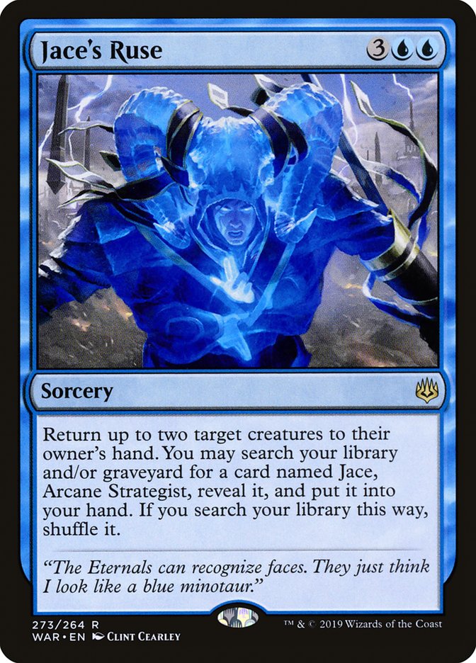 Jace's Ruse [War of the Spark] | Jomio and Rueliete's Cards and Comics