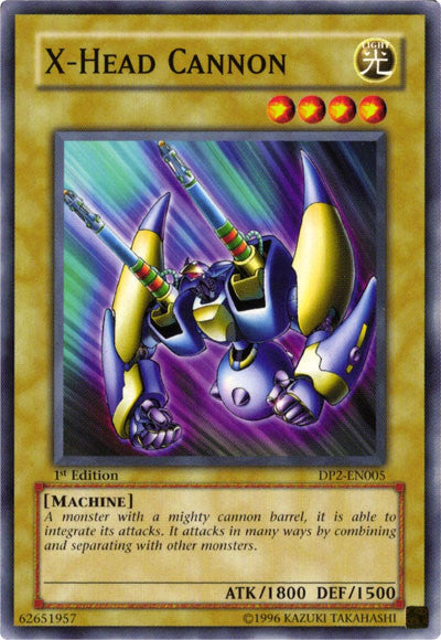 X-Head Cannon [DP2-EN005] Common | Jomio and Rueliete's Cards and Comics
