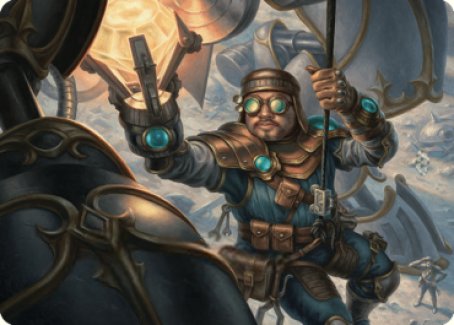 Powerstone Engineer Art Card [The Brothers' War Art Series] | Jomio and Rueliete's Cards and Comics