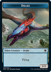 Soldier // Drake Double-Sided Token [Game Night: Free-for-All Tokens] | Jomio and Rueliete's Cards and Comics