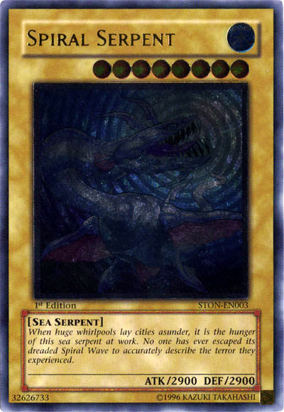Spiral Serpent (UTR) [STON-EN003] Ultimate Rare | Jomio and Rueliete's Cards and Comics