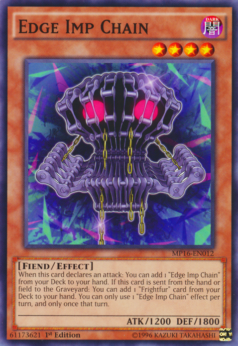 Edge Imp Chain [MP16-EN012] Common | Jomio and Rueliete's Cards and Comics