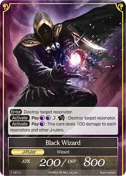 Black Wizard // Black Wizard (J) (1-167/J) [The Dawn of Valhalla] | Jomio and Rueliete's Cards and Comics