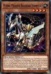 Flying Pegasus Railroad Stampede [LDS2-EN122] Common | Jomio and Rueliete's Cards and Comics