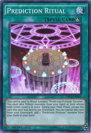 Prediction Ritual [DRL2-EN036] Super Rare | Jomio and Rueliete's Cards and Comics