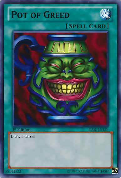 Pot of Greed [BP02-EN129] Rare | Jomio and Rueliete's Cards and Comics
