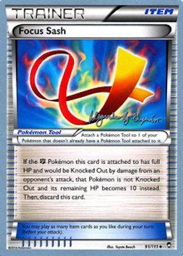 Focus Sash (91/111) (Primal Groudon - Alejandro Ng-Guzman) [World Championships 2015] | Jomio and Rueliete's Cards and Comics