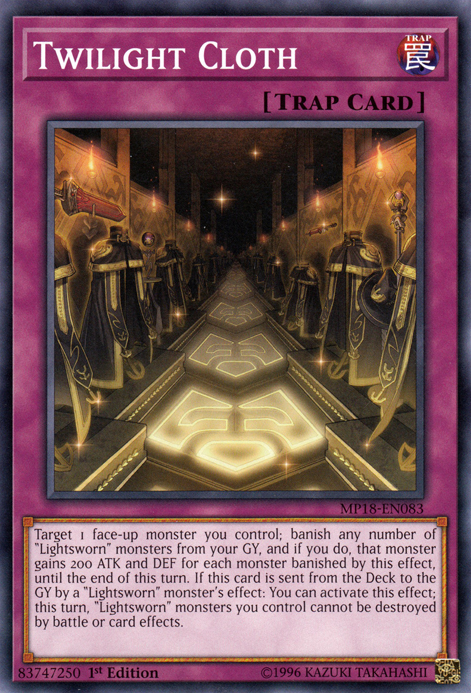 Twilight Cloth [MP18-EN083] Common | Jomio and Rueliete's Cards and Comics