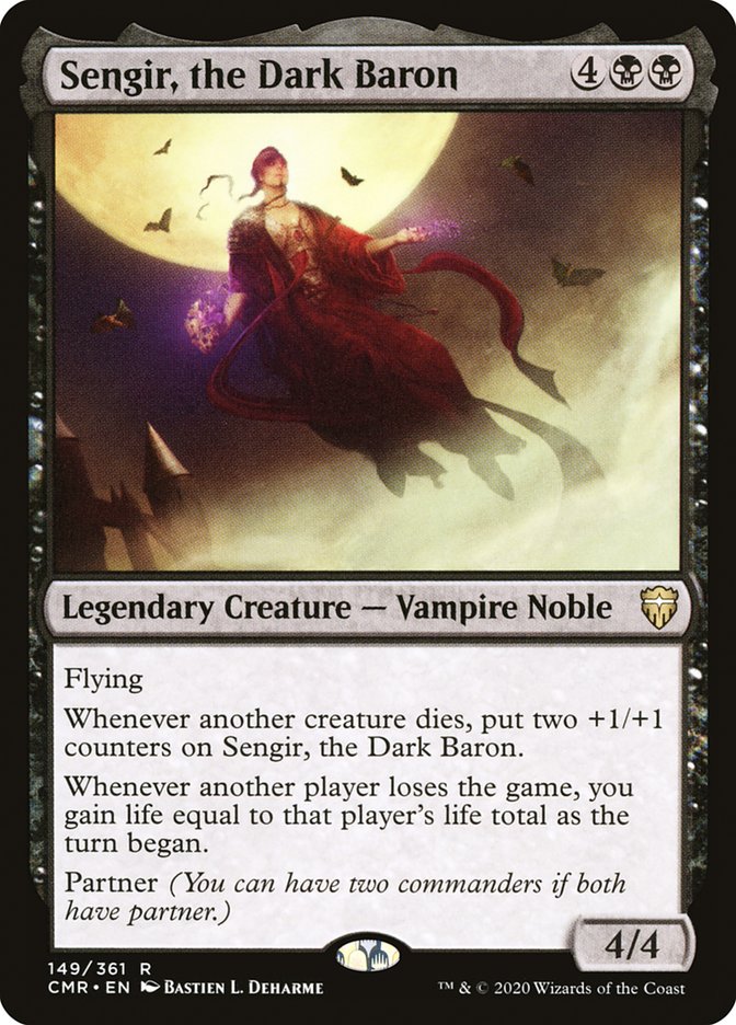 Sengir, the Dark Baron [Commander Legends] | Jomio and Rueliete's Cards and Comics
