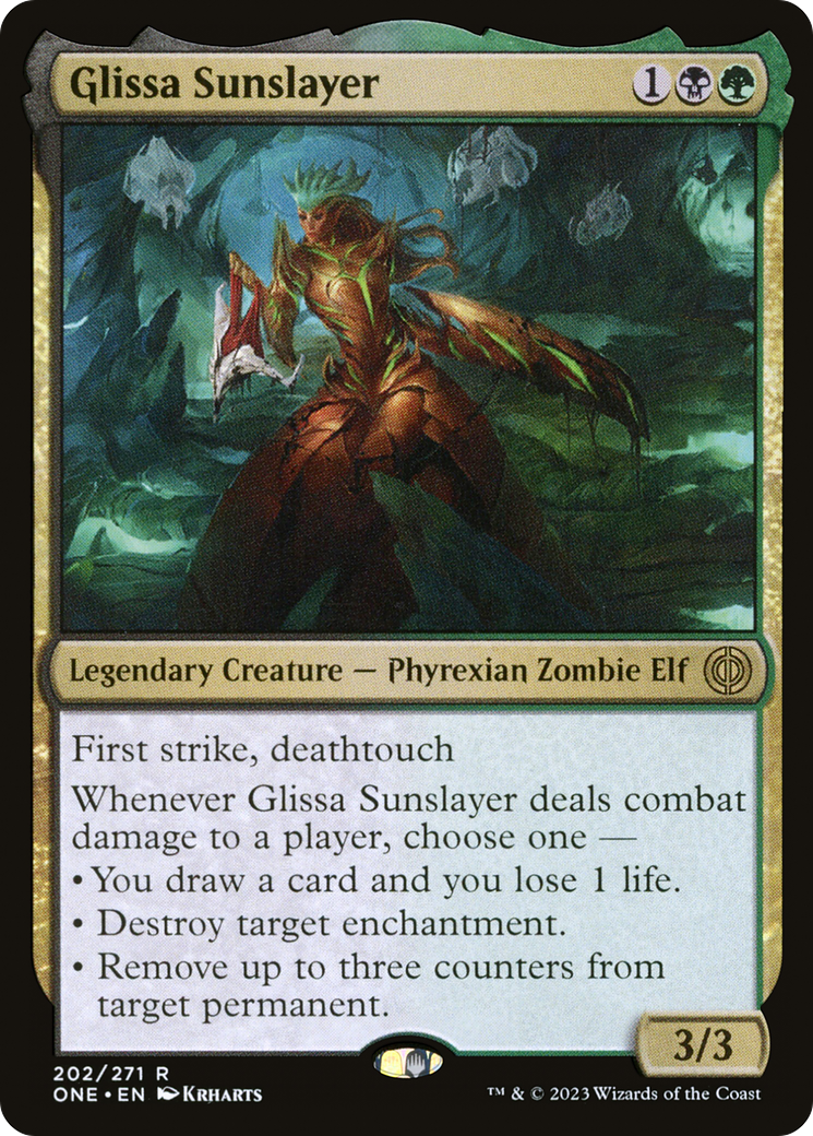 Glissa Sunslayer [Phyrexia: All Will Be One] | Jomio and Rueliete's Cards and Comics