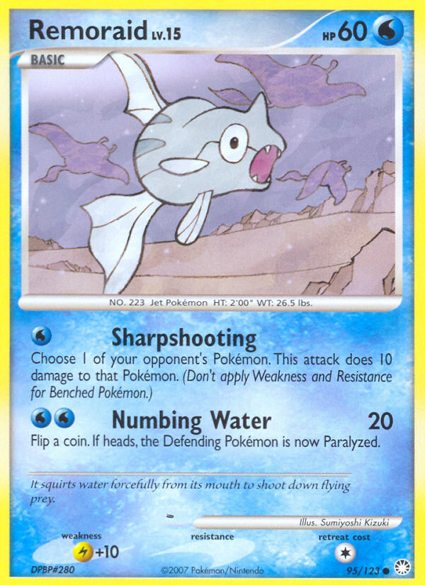 Remoraid (95/123) [Diamond & Pearl: Mysterious Treasures] | Jomio and Rueliete's Cards and Comics