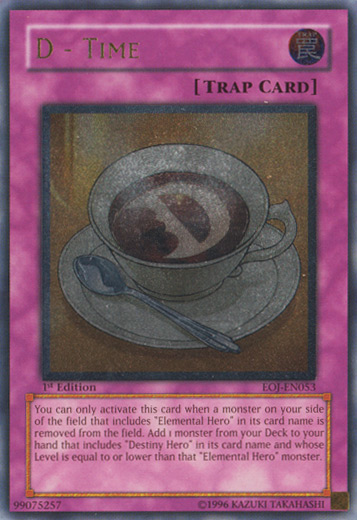 D - Time (UTR) [EOJ-EN053] Ultimate Rare | Jomio and Rueliete's Cards and Comics