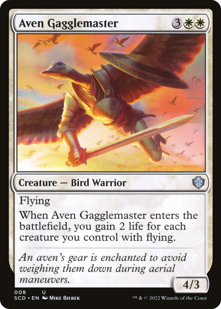 Aven Gagglemaster [Starter Commander Decks] | Jomio and Rueliete's Cards and Comics