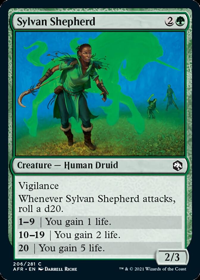 Sylvan Shepherd [Dungeons & Dragons: Adventures in the Forgotten Realms] | Jomio and Rueliete's Cards and Comics