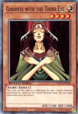 Goddess with the Third Eye [SGX1-ENA05] Common | Jomio and Rueliete's Cards and Comics