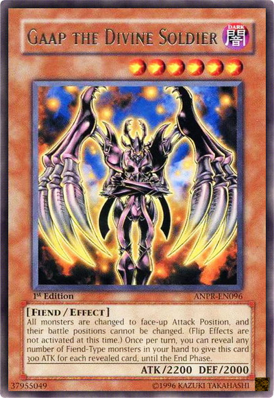 Gaap the Divine Soldier [ANPR-EN096] Rare | Jomio and Rueliete's Cards and Comics