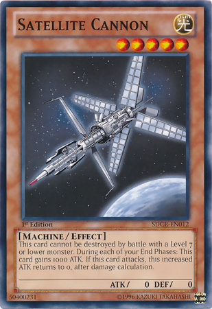 Satellite Cannon [SDCR-EN012] Common | Jomio and Rueliete's Cards and Comics