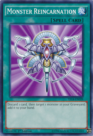 Monster Reincarnation [YS14-EN028] Common | Jomio and Rueliete's Cards and Comics