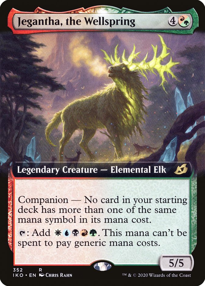 Jegantha, the Wellspring (Extended Art) [Ikoria: Lair of Behemoths] | Jomio and Rueliete's Cards and Comics