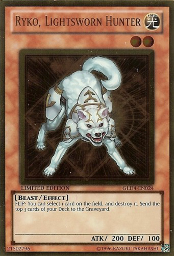 Ryko, Lightsworn Hunter [GLD4-EN024] Gold Rare | Jomio and Rueliete's Cards and Comics