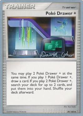 Poke Drawer + (89/100) (Stallgon - David Cohen) [World Championships 2009] | Jomio and Rueliete's Cards and Comics
