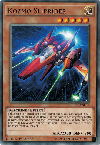 Kozmo Sliprider [CORE-EN084] Rare | Jomio and Rueliete's Cards and Comics