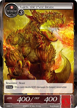 Gark, the Pyre Beast (1-065) [The Dawn of Valhalla] | Jomio and Rueliete's Cards and Comics