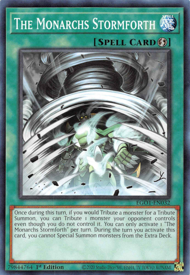 The Monarchs Stormforth [EGO1-EN032] Common | Jomio and Rueliete's Cards and Comics