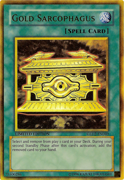 Gold Sarcophagus [GLD2-EN040] Gold Rare | Jomio and Rueliete's Cards and Comics