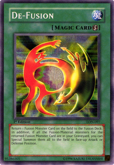 De-Fusion [LON-097] Super Rare | Jomio and Rueliete's Cards and Comics