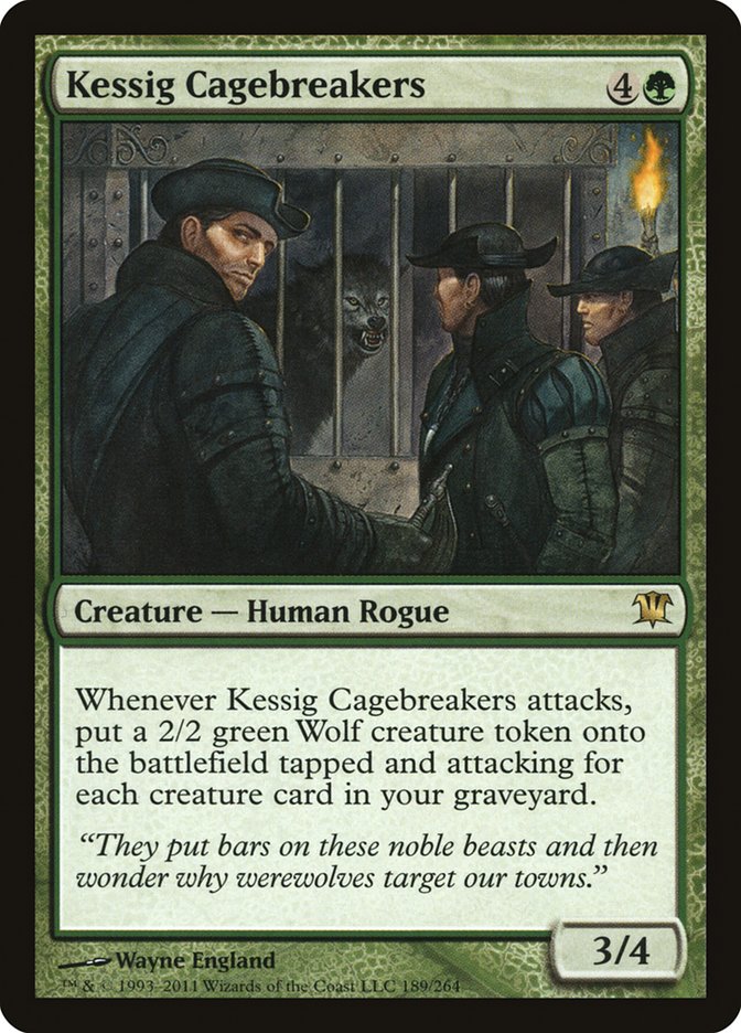 Kessig Cagebreakers [Innistrad] | Jomio and Rueliete's Cards and Comics