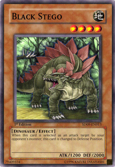 Black Stego [SD09-EN013] Common | Jomio and Rueliete's Cards and Comics
