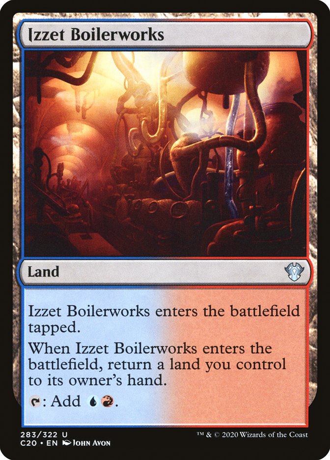 Izzet Boilerworks [Commander 2020] | Jomio and Rueliete's Cards and Comics