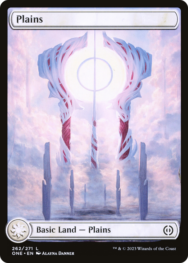 Plains (262) (Full-Art) [Phyrexia: All Will Be One] | Jomio and Rueliete's Cards and Comics