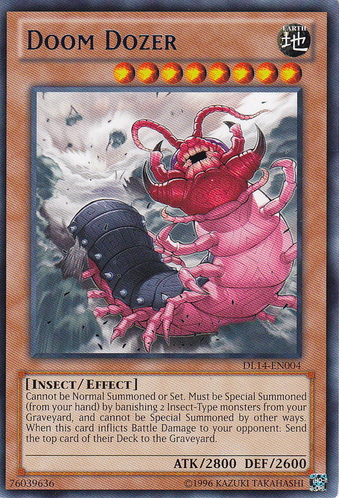 Doom Dozer (Blue) [DL14-EN004] Rare | Jomio and Rueliete's Cards and Comics