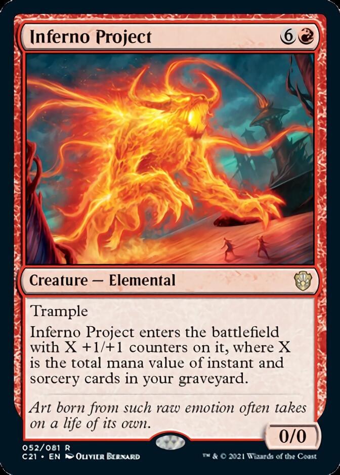 Inferno Project [Commander 2021] | Jomio and Rueliete's Cards and Comics