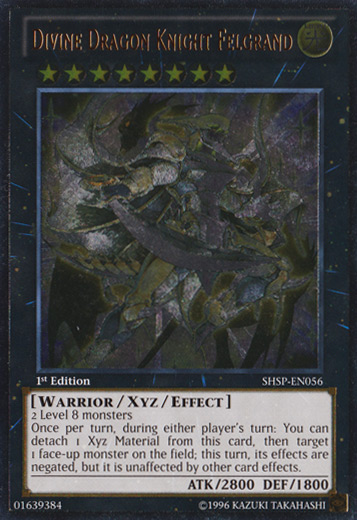 Divine Dragon Knight Felgrand (UTR) [SHSP-EN056] Ultimate Rare | Jomio and Rueliete's Cards and Comics