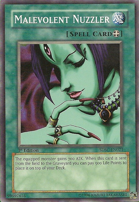 Malevolent Nuzzler [SDSC-EN023] Common | Jomio and Rueliete's Cards and Comics