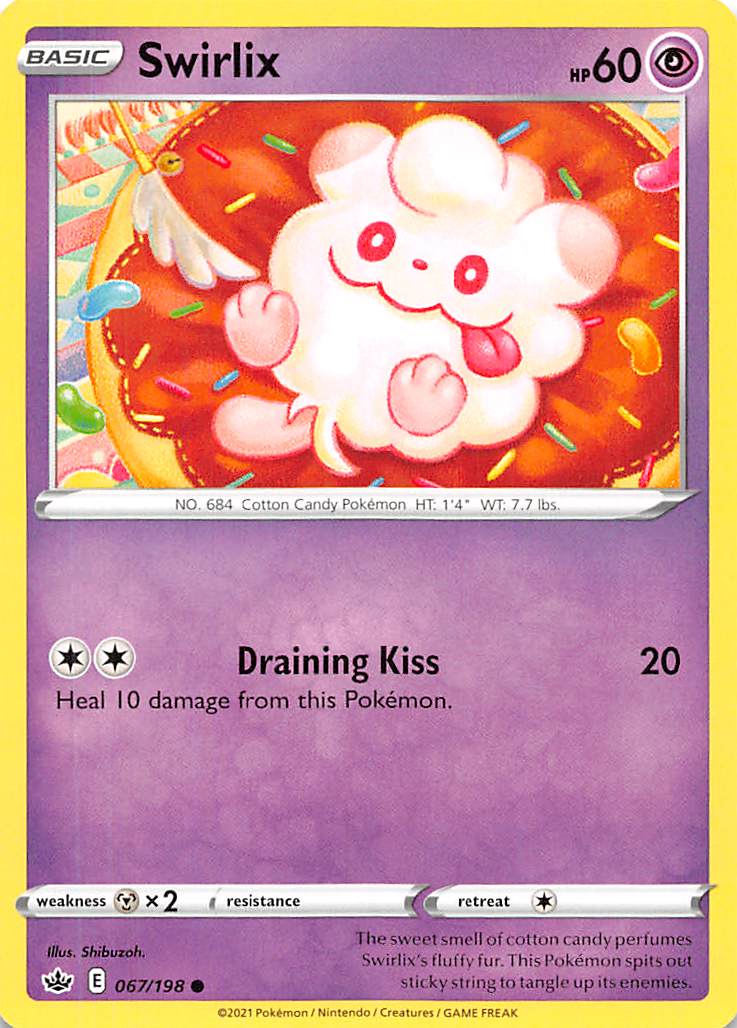 Swirlix (067/198) [Sword & Shield: Chilling Reign] | Jomio and Rueliete's Cards and Comics