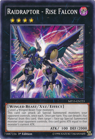 Raidraptor - Rise Falcon [MP15-EN223] Common | Jomio and Rueliete's Cards and Comics