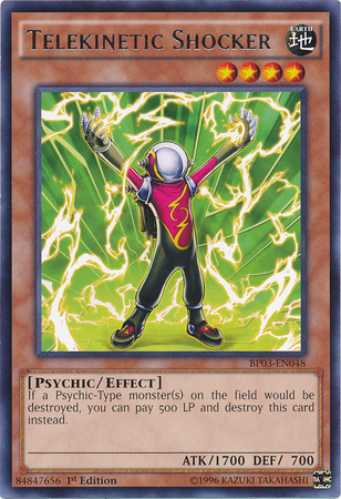 Telekinetic Shocker [BP03-EN048] Rare | Jomio and Rueliete's Cards and Comics