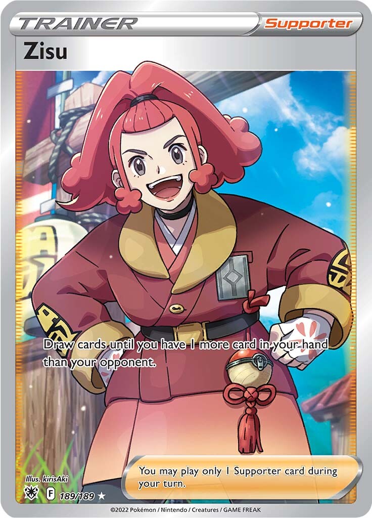 Zisu (189/189) [Sword & Shield: Astral Radiance] | Jomio and Rueliete's Cards and Comics