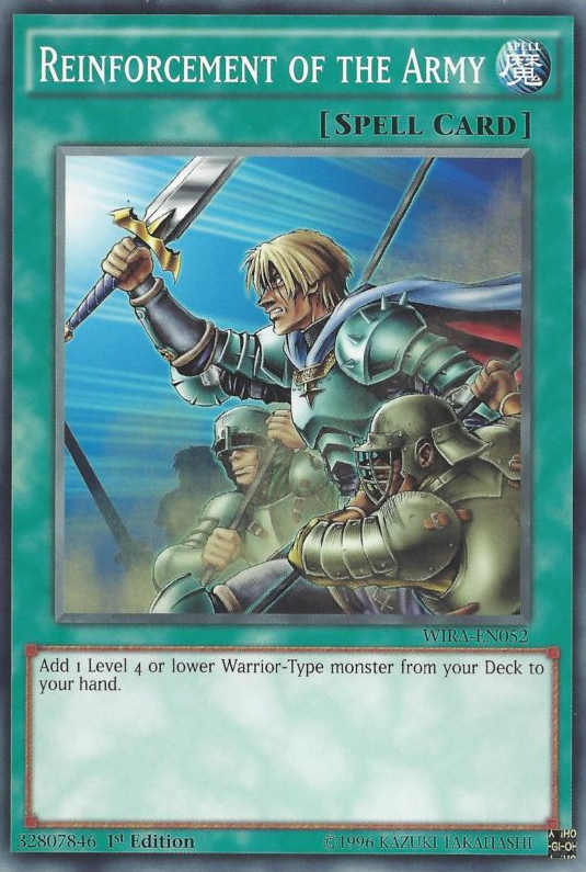 Reinforcement of the Army [WIRA-EN052] Common | Jomio and Rueliete's Cards and Comics