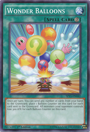 Wonder Balloons [SP15-EN042] Common | Jomio and Rueliete's Cards and Comics