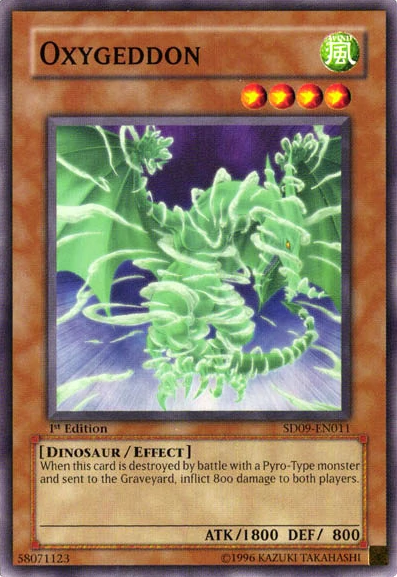 Oxygeddon [SD09-EN011] Common | Jomio and Rueliete's Cards and Comics
