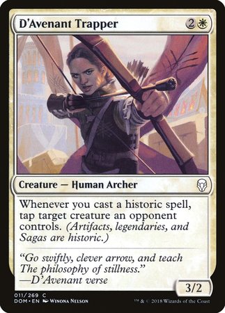 D'Avenant Trapper [Dominaria] | Jomio and Rueliete's Cards and Comics