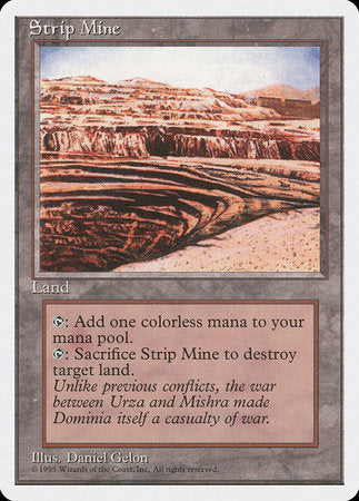 Strip Mine [Fourth Edition] | Jomio and Rueliete's Cards and Comics